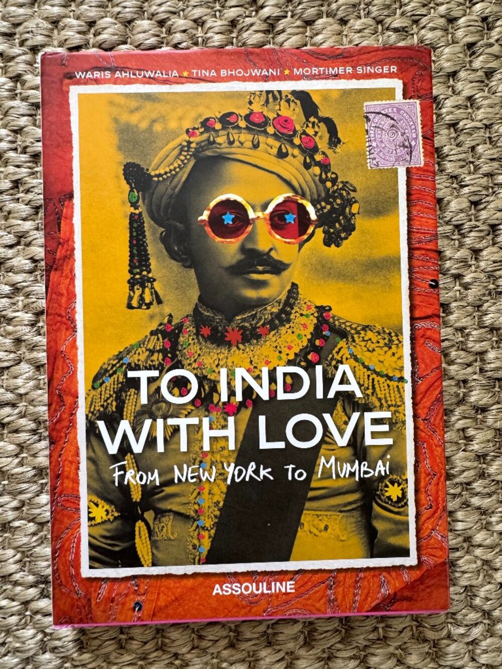 Assouline To India with Love from New York to Mumbai Hardcover Book
